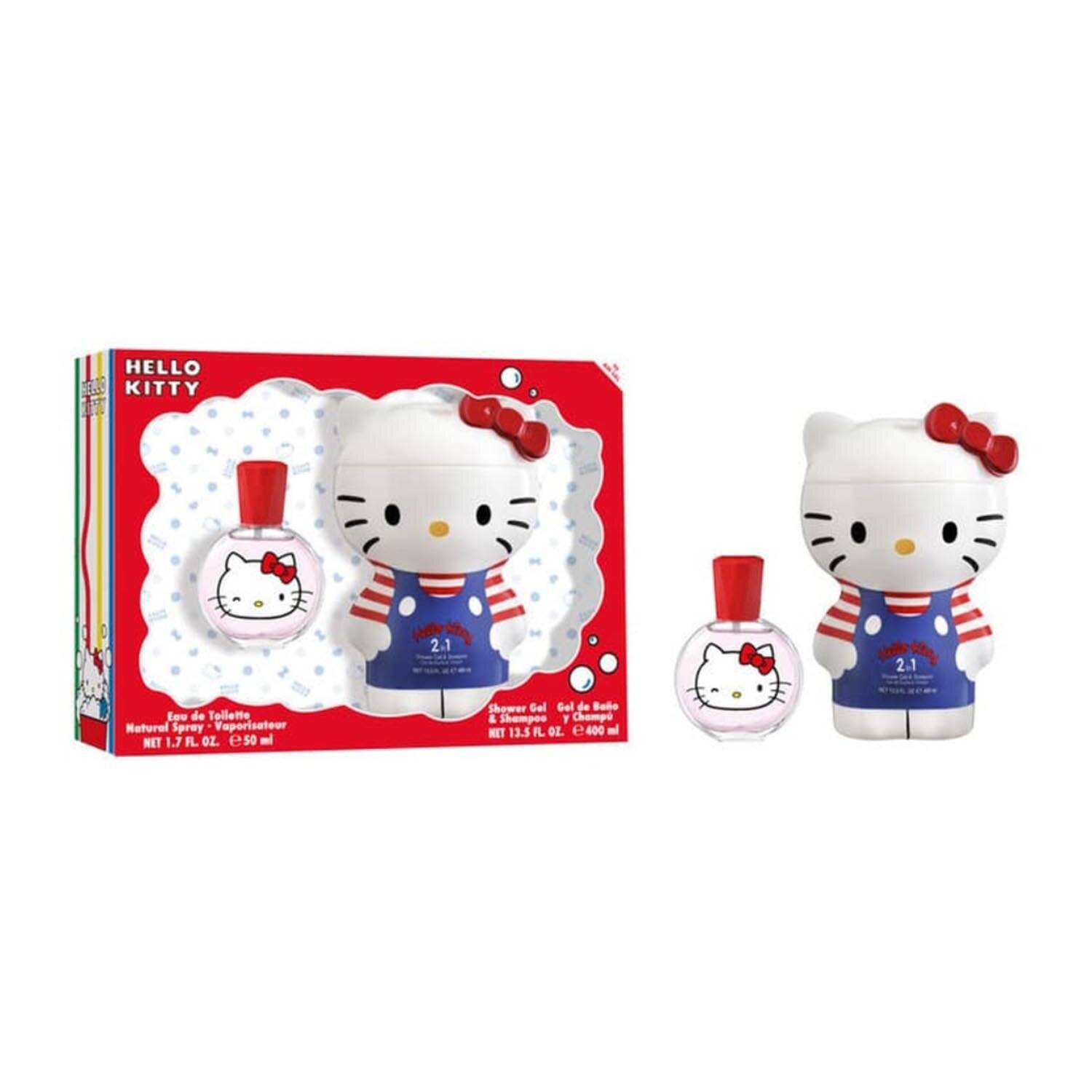 HELLO KITTY SET COLOGNE + SHOWER GEL LOT 2 Stück
