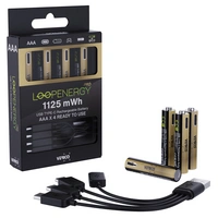 VERICO Li-Ion-Akku Loop Energy, AAA PRO, 4er Pack VERICO Li-Ion-Akku Loop Energy, AAA PRO, 4er Pack