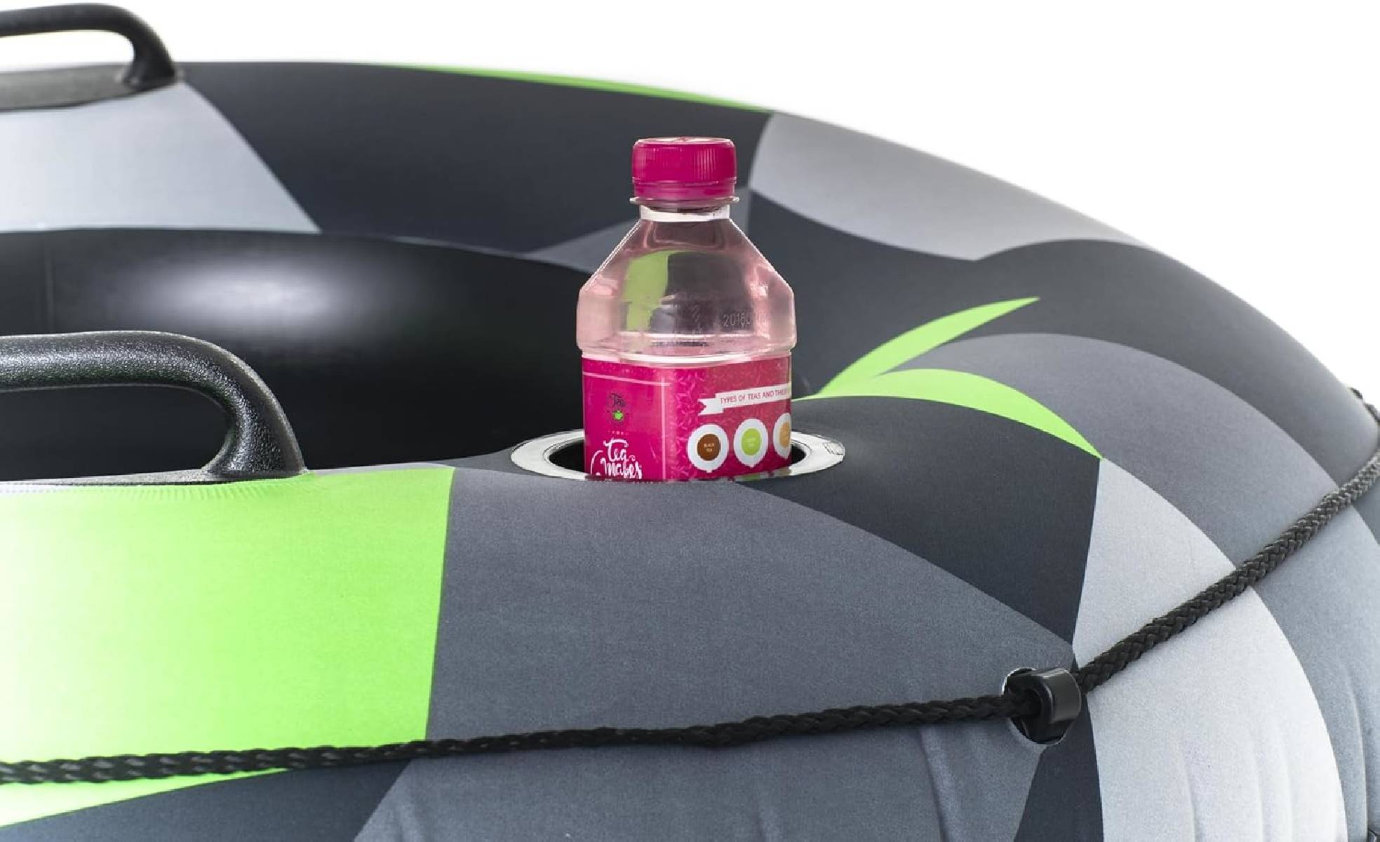 Bestway 43280 Schwimmring Rugged Rider I Ø135cm mit Lehne Getränkehalter Mesh