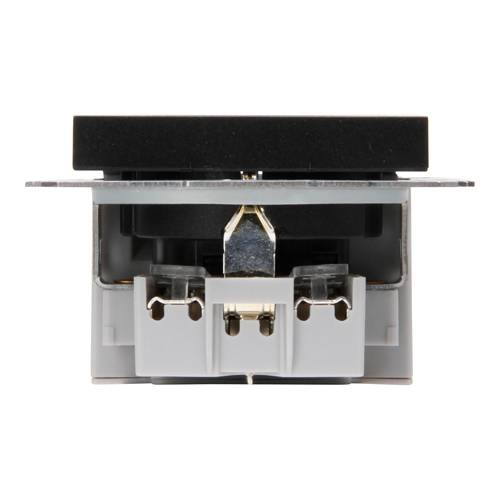 KOPP 297250007 - Schutzkontakt-Steckdose HK07 (USB A/C Anschluss | 250V | 16A) - schwarz