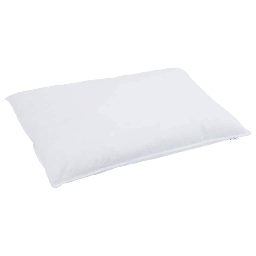 vidaXL Kopfkissen mit Kissen 2 pcs Weiß 40 x 80 cm Feder