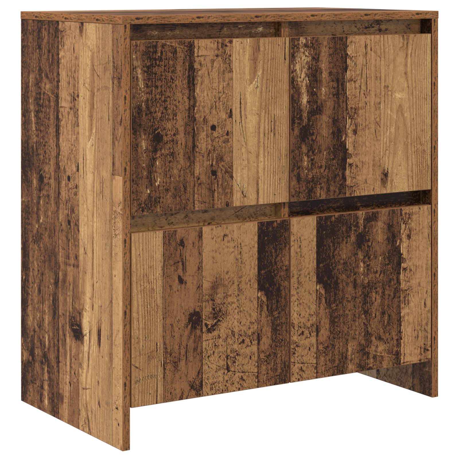vidaXL Sideboard 2 pcs Altholz 70 x 41 x 75 cm Holzwerkstoff