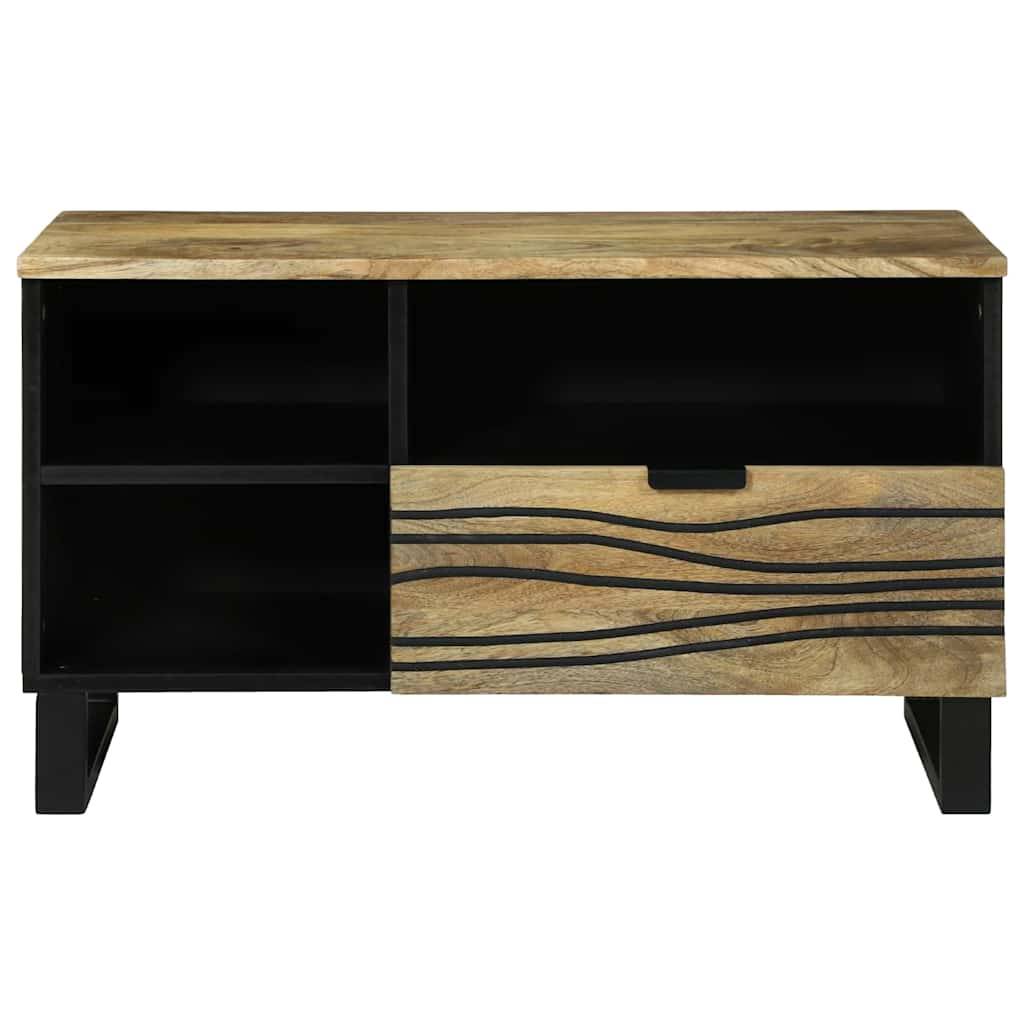 vidaXL TV-Einheiten mit Schubladen Braun 80 x 33 x 46 cm Holzwerkstoff