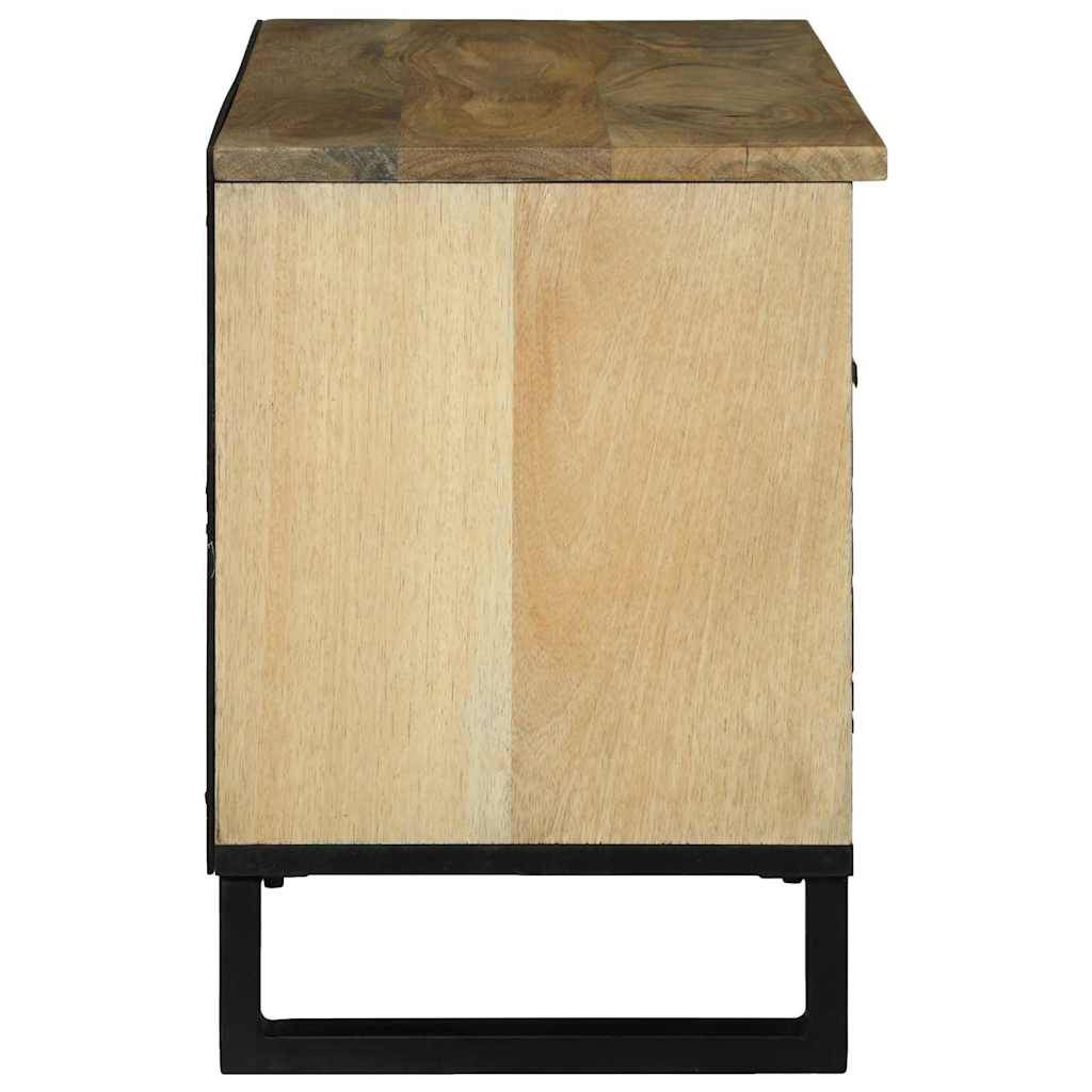 vidaXL TV-Einheiten mit Schubladen Braun 80 x 33 x 46 cm Holzwerkstoff
