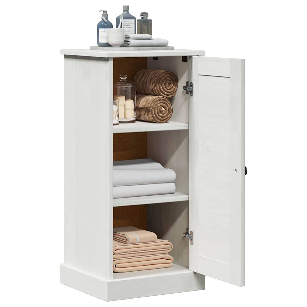 vidaXL Badezimmerschrank VIGO Weiß und Antikweiß 37,5 x 34 x 80 cm