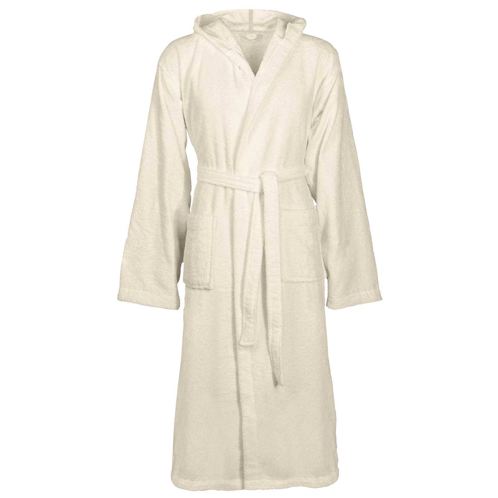 vidaXL Bademantel KINN Creme S Baumwolle