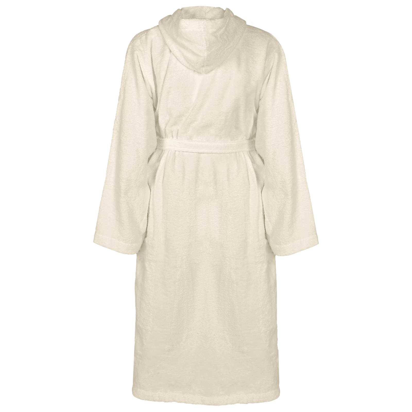 vidaXL Bademantel KINN Creme S Baumwolle