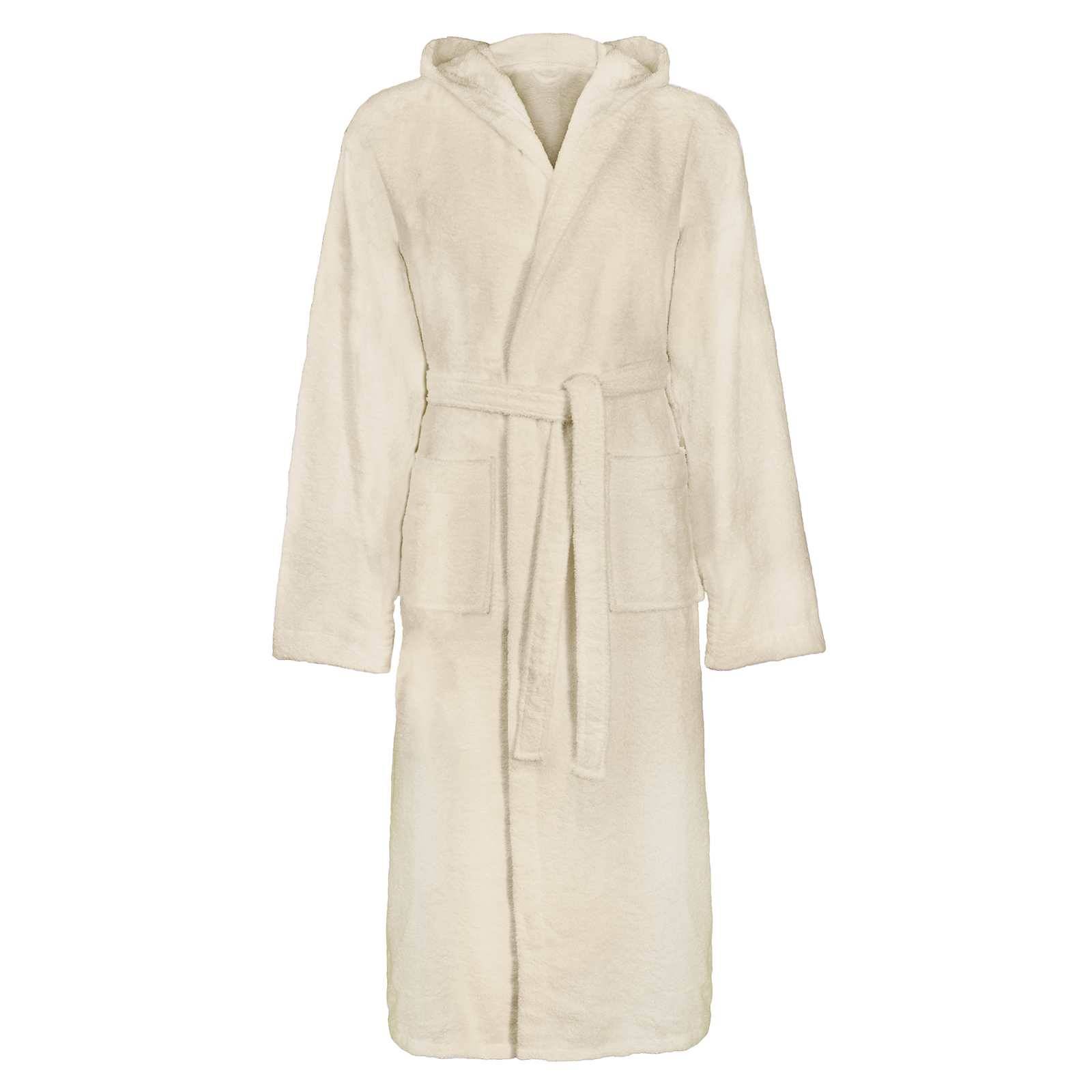 vidaXL Bademantel KINN Creme XXXL Baumwolle