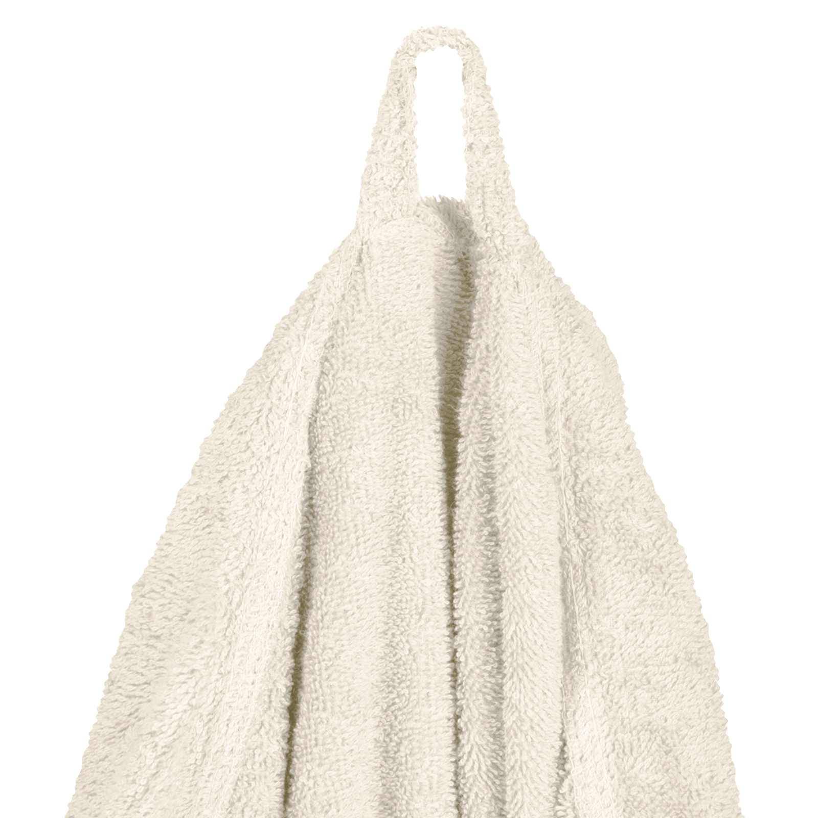 vidaXL Bademantel KINN Creme S Baumwolle