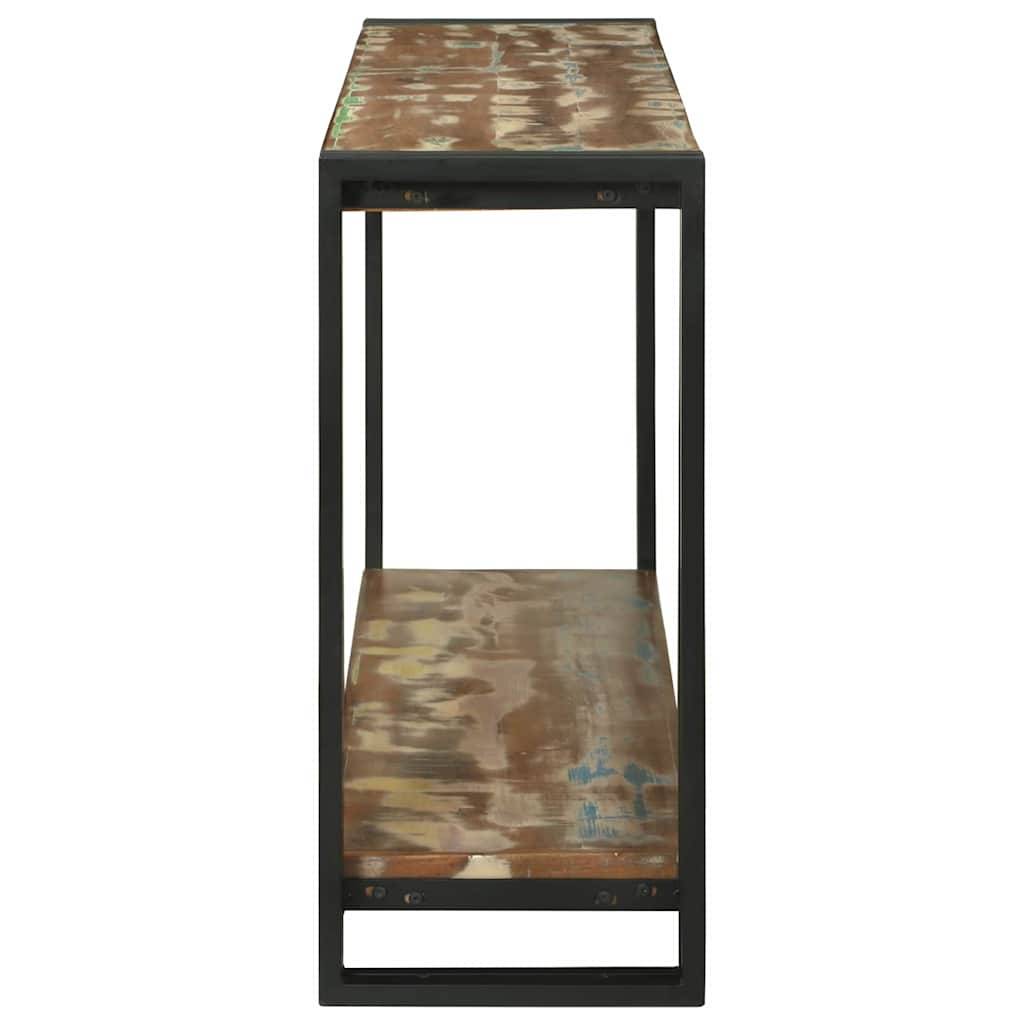 vidaXL Konsolentisch 120 x 33 x 75 cm Massives upgecyceltes Holz
