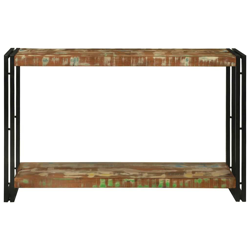 vidaXL Konsolentisch 120 x 33 x 75 cm Massives upgecyceltes Holz