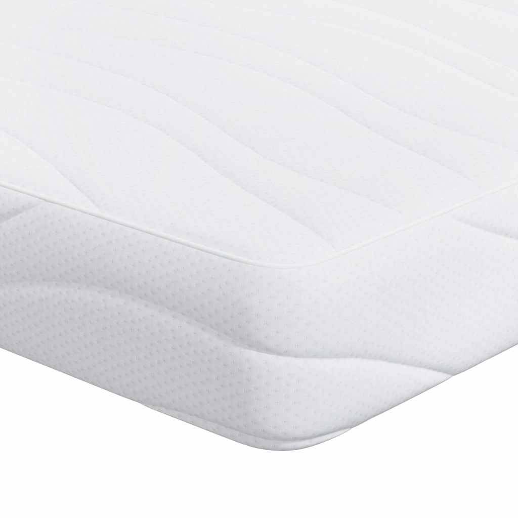 vidaXL Matratze Weiß 70 x 200 cm Jacquard-Stoff
