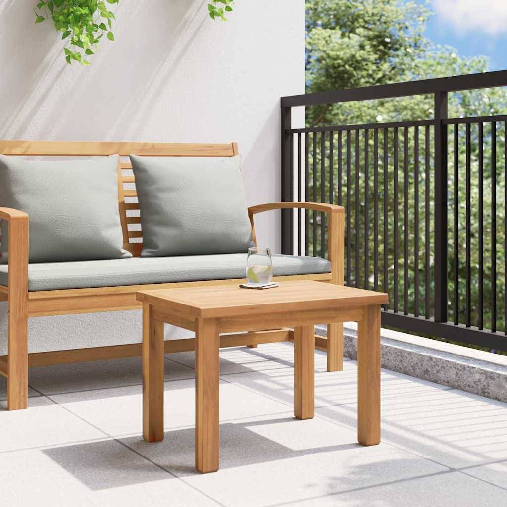 vidaXL Couchtisch Braun 50 x 35 x 36 cm Massivholz Teak