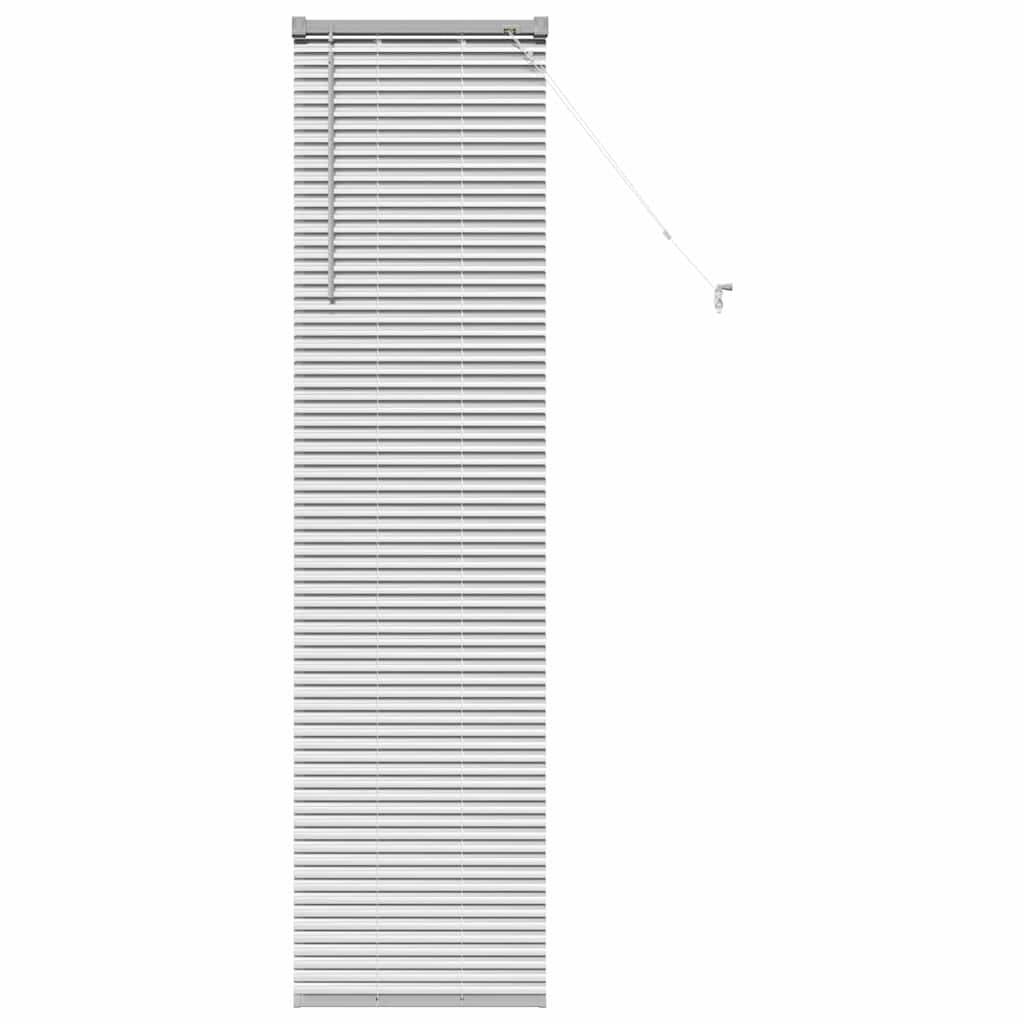 vidaXL Balkenjalousien Silber 175 x 50 cm Aluminium