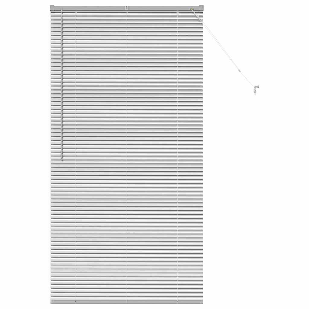 vidaXL Balkenjalousien Silber 175 x 95 cm Aluminium