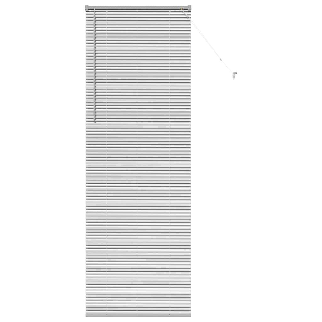 vidaXL Balkenjalousien Silber 220 x 70 cm Aluminium