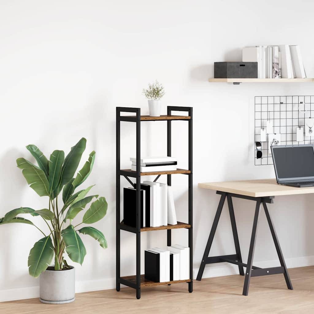vidaXL Bücherregal Altholz 40 x 30 x 119 cm Holzwerkstoff