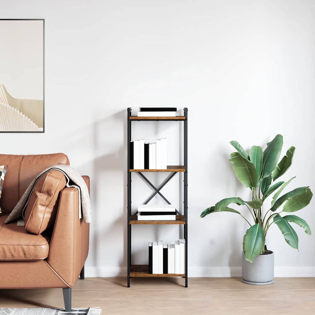 vidaXL Bücherregal Altholz 40 x 30 x 119 cm Holzwerkstoff