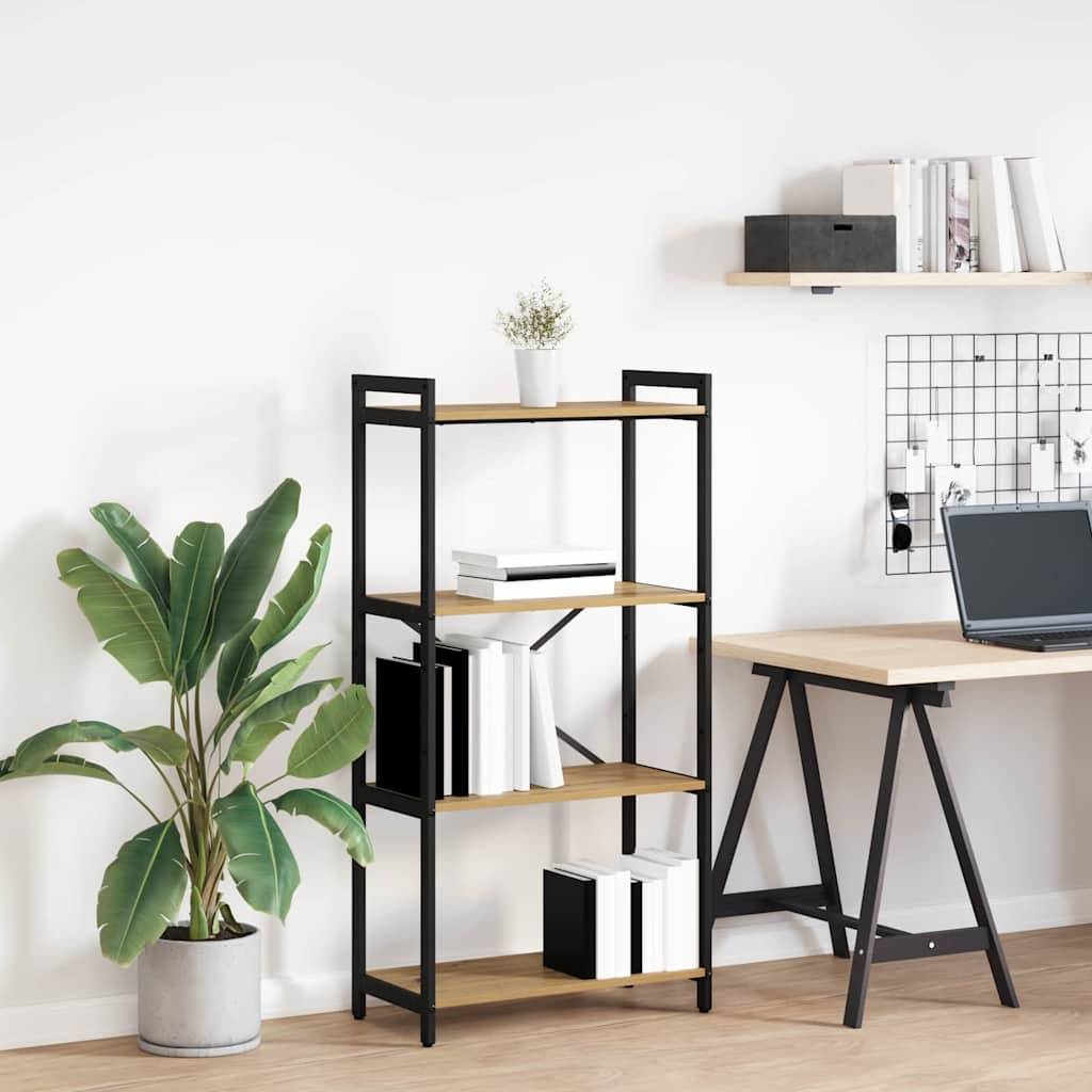 vidaXL Bücherregal Artisan-Eiche 40 x 30 x 85 cm Holzwerkstoff