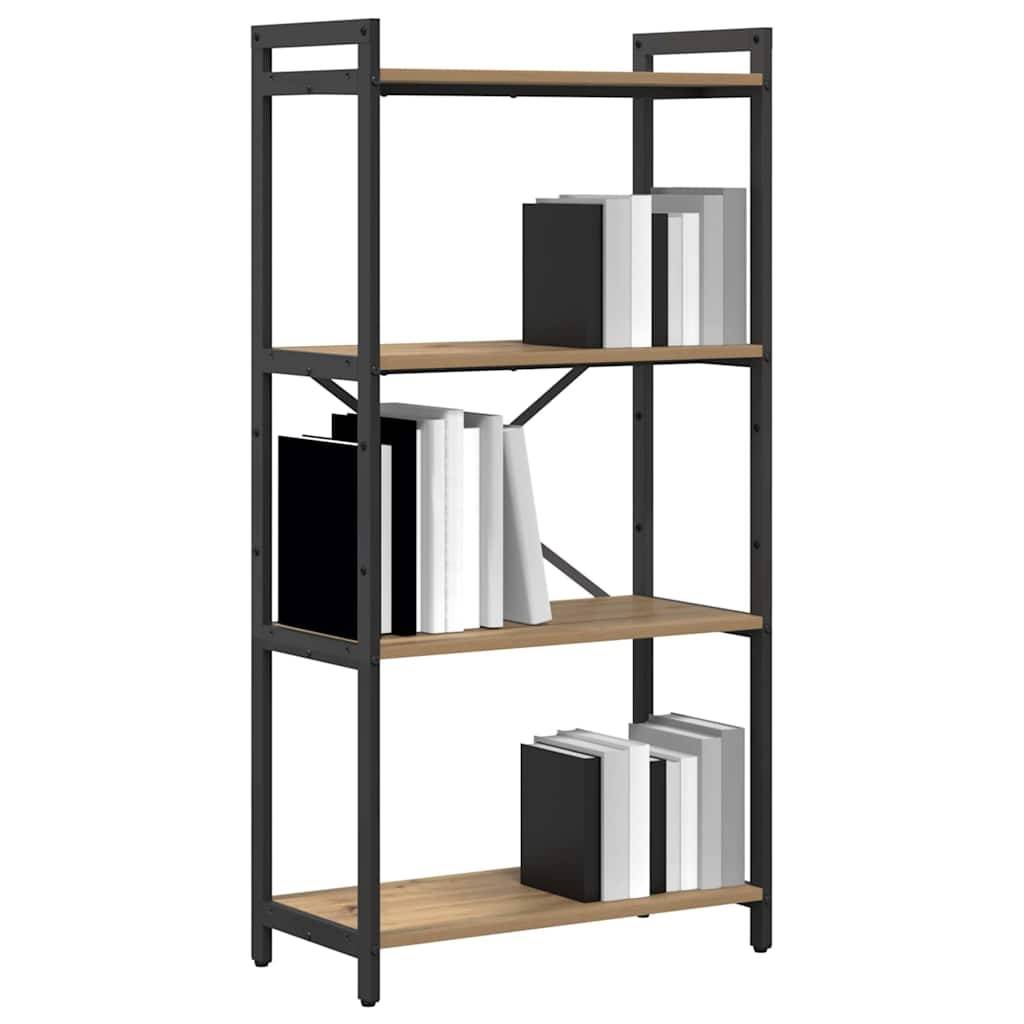 vidaXL Bücherregal Artisan-Eiche 40 x 30 x 85 cm Holzwerkstoff