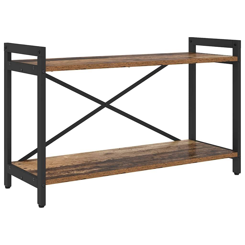 vidaXL Bücherregal Altholz 80 x 30 x 50 cm Holzwerkstoff
