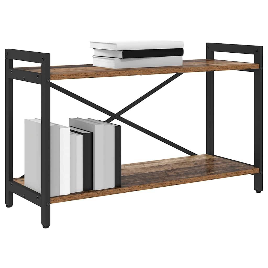vidaXL Bücherregal Altholz 80 x 30 x 50 cm Holzwerkstoff