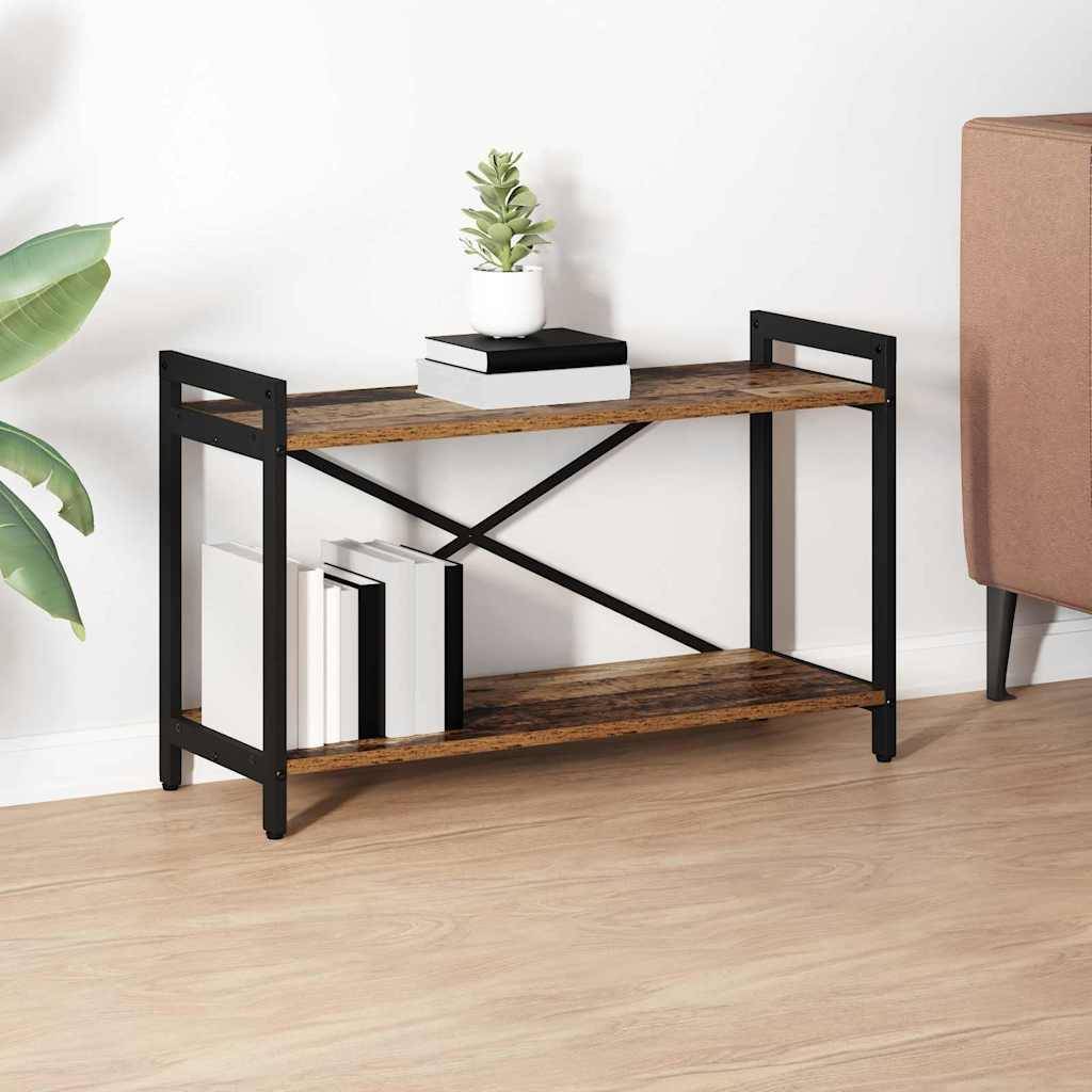 vidaXL Bücherregal Altholz 80 x 30 x 50 cm Holzwerkstoff