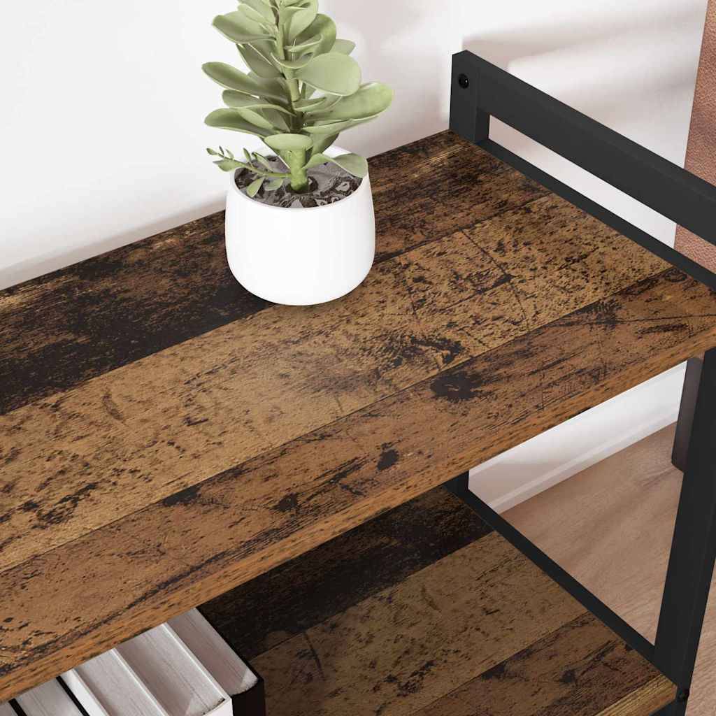 vidaXL Bücherregal Altholz 80 x 30 x 50 cm Holzwerkstoff