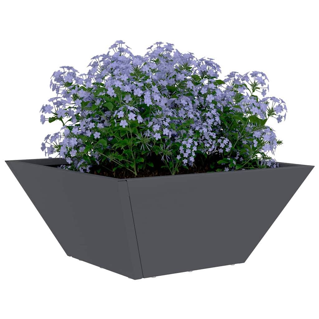 vidaXL Garten-Pflanzgefäß 5 pcs Anthrazit 35 x 35 x 15 cm