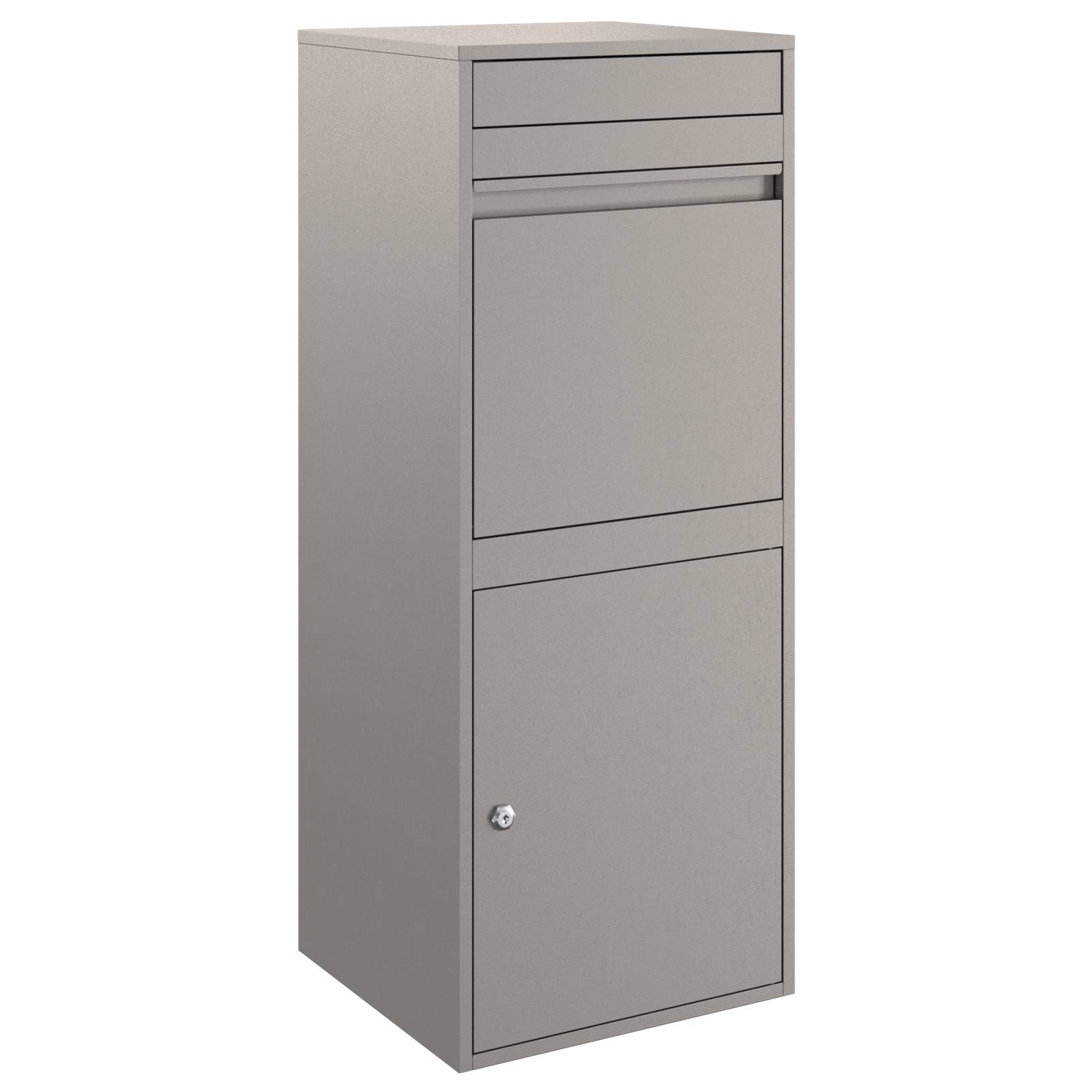 vidaXL Paketdrop-Box mit Tür Rostig 41 x 38 x 103 cm Wetterfeststahl