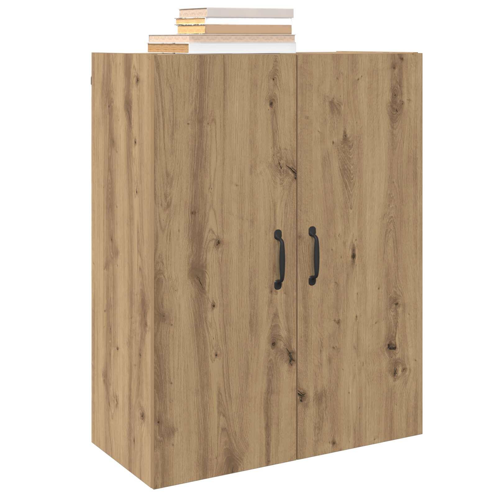 vidaXL Wandschrank Artisan-Eiche 69,5 x 34 x 90 cm Holzwerkstoff