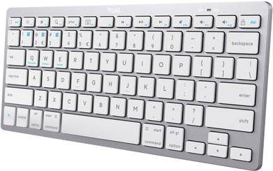 Trust 24653 Tastatur Bluetooth QWERTZ Deutsch Silber