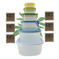 6 Stück 62% Kräuter Dose Grow Aufbewahrungsdose für Boveda + 6x Pack Größe 4 Ernte Dosen Behälter Vorratsdose 6 Stück 62% Kräuter Dose Grow Aufbewahrungsdose für Boveda + 6x Pack Größe 4 Ernte Dosen Behälter Vorratsdose