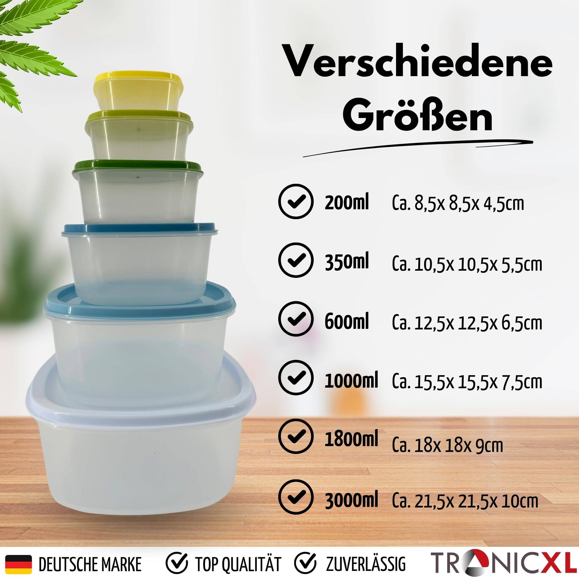 6 Stück 62% Kräuter Dose Grow Aufbewahrungsdose für Boveda + 6x Pack Größe 4 Ernte Dosen Behälter Vorratsdose
