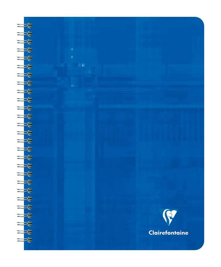 Clairefontaine 5x Spiralheft 17x22cm, 112 Bl FR Lineatur Seyès Sortiert 8811C