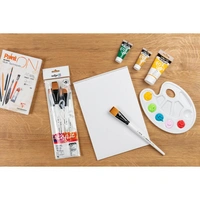 Darwi 12x Darwi For You, Flachpinsel 17 mm, Größe 16 - Weiß DF1305150016C Darwi 12x Darwi For You, Flachpinsel 17 mm, Größe 16 - Weiß DF1305150016C