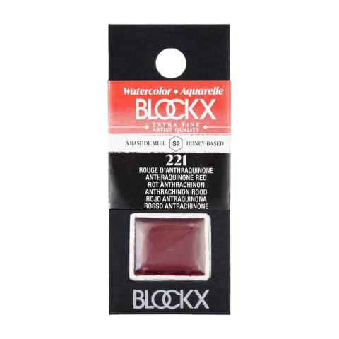 Blockx 3x Aquarellfarbe, 1/2 Näpfchen 1,5ml Perylenviolett 41221BXC