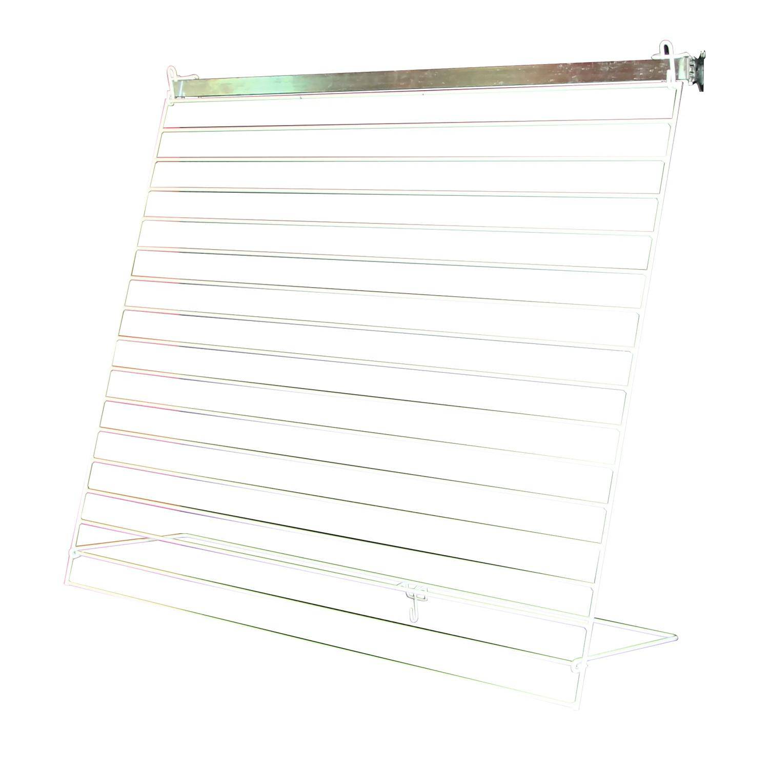 Décopatch Verkaufsständer/Gitter, schräg, 23,5x100x75 cm - Weiß DI029O