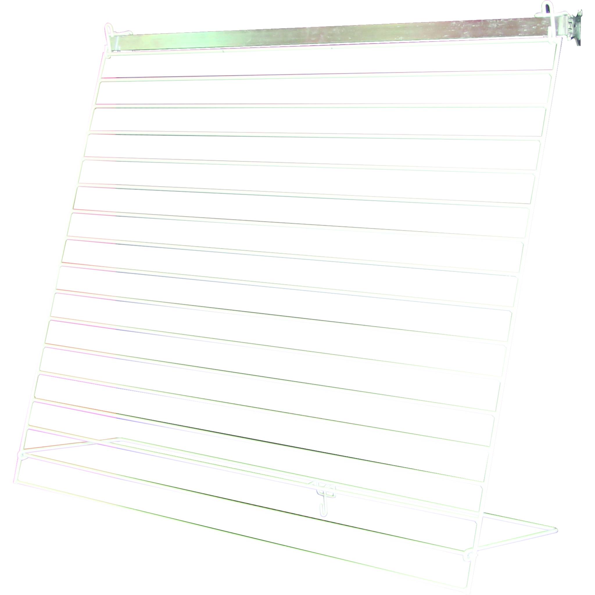 Décopatch Verkaufsständer/Gitter, schräg, 23,5x100x75 cm - Weiß DI029O