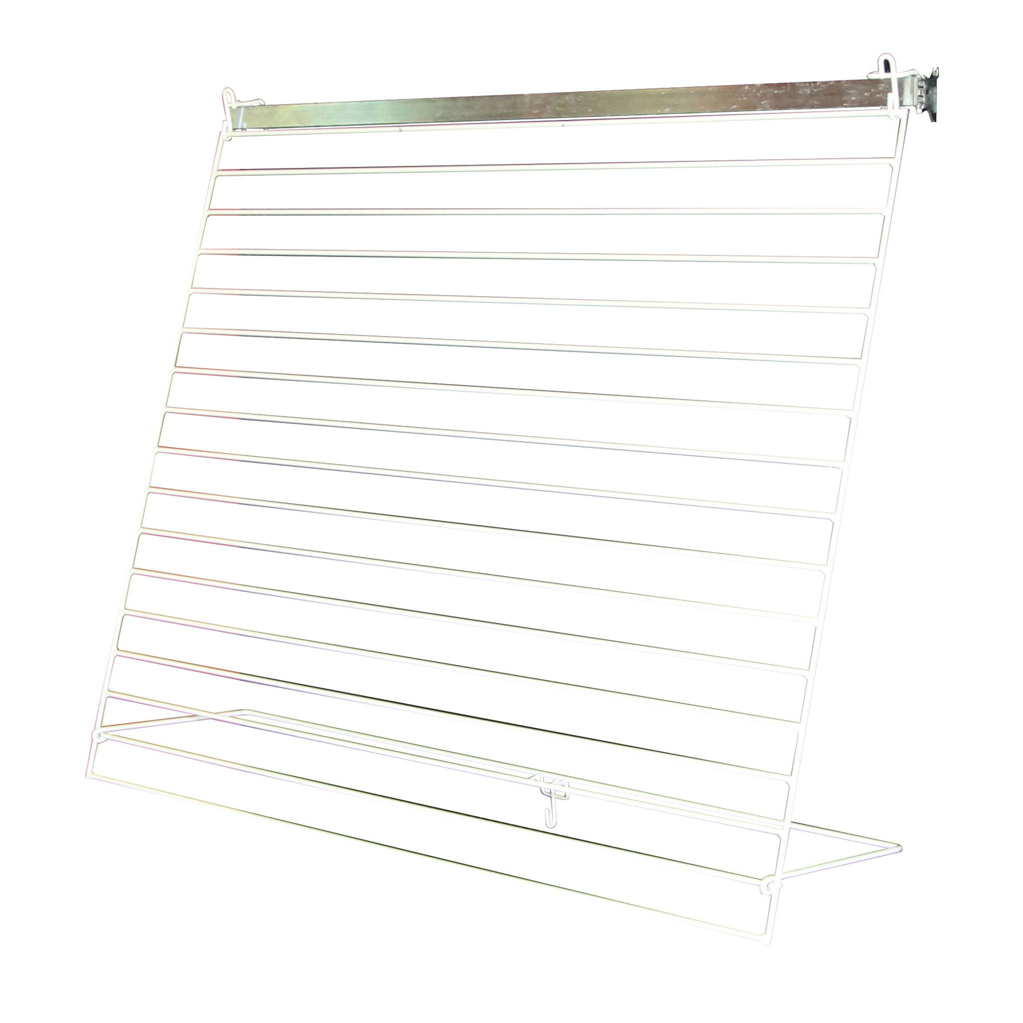 Décopatch Verkaufsständer/Gitter, schräg, 23,5x100x75 cm - Weiß DI029O