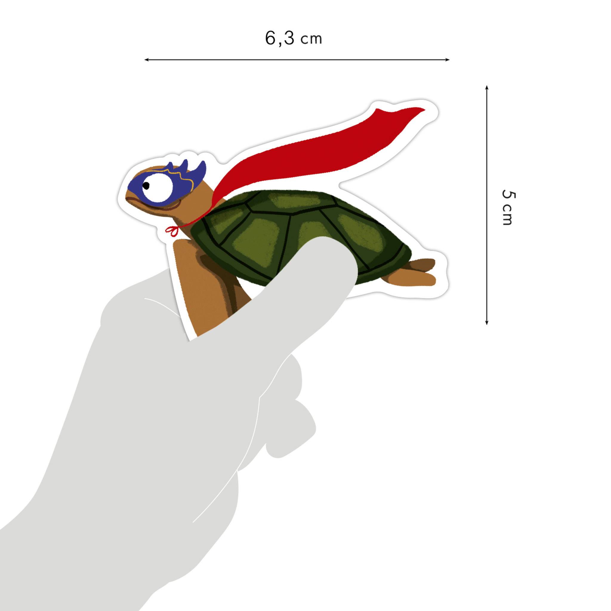 Maildor 10x 6 Stickerbogen 14,8x21cm, Superhelden Tiere Mehrfarbig AE237C