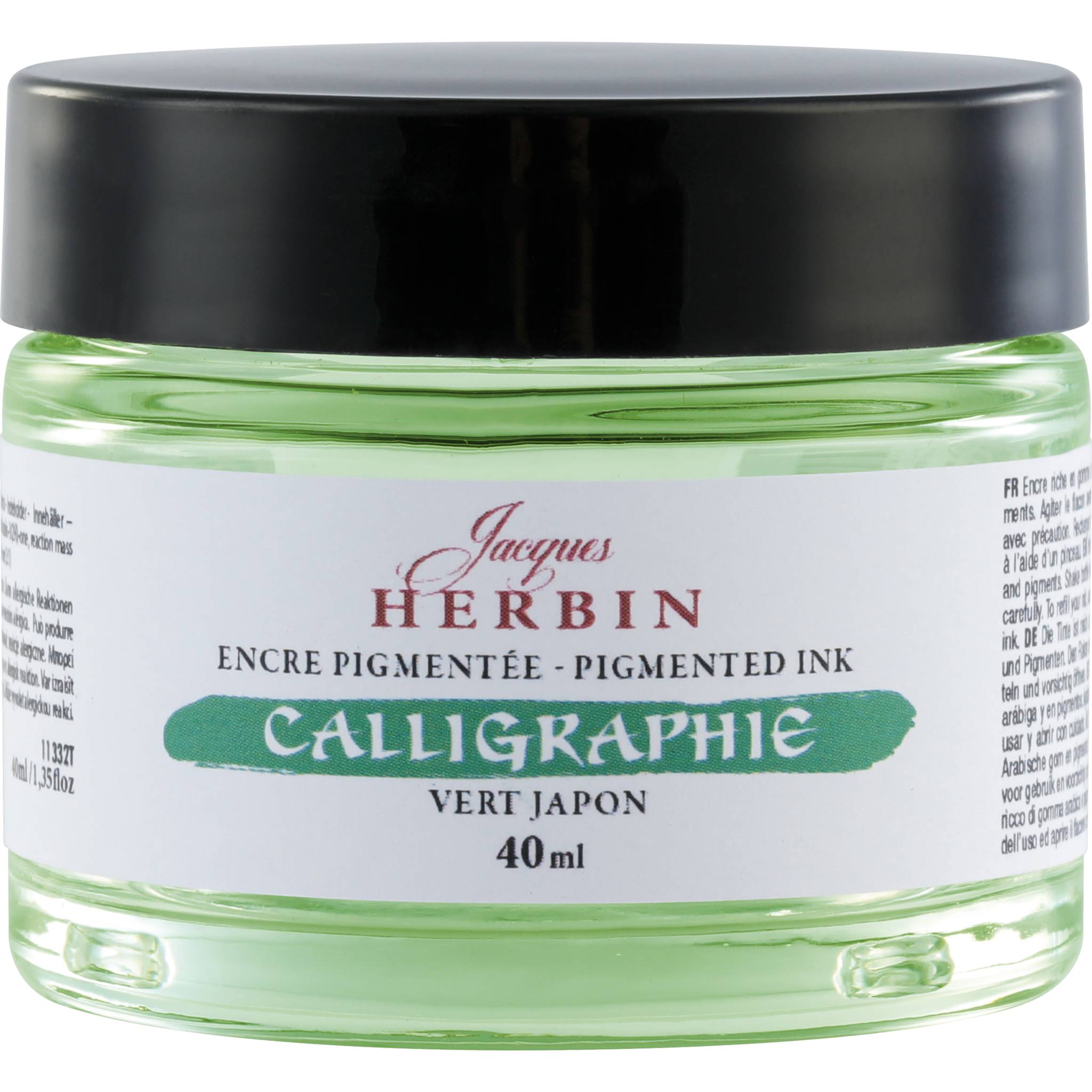 Jacques Herbin 3x Pigmentierte Kalligrafietine 40ml - 11332T