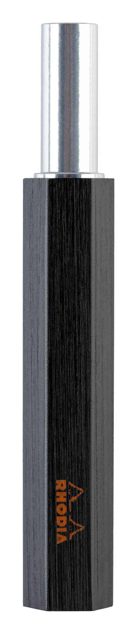 Rhodia scRipt, Etui & Ersatzminen für Druckbleistifte, schwarz Schwarz 9358C
