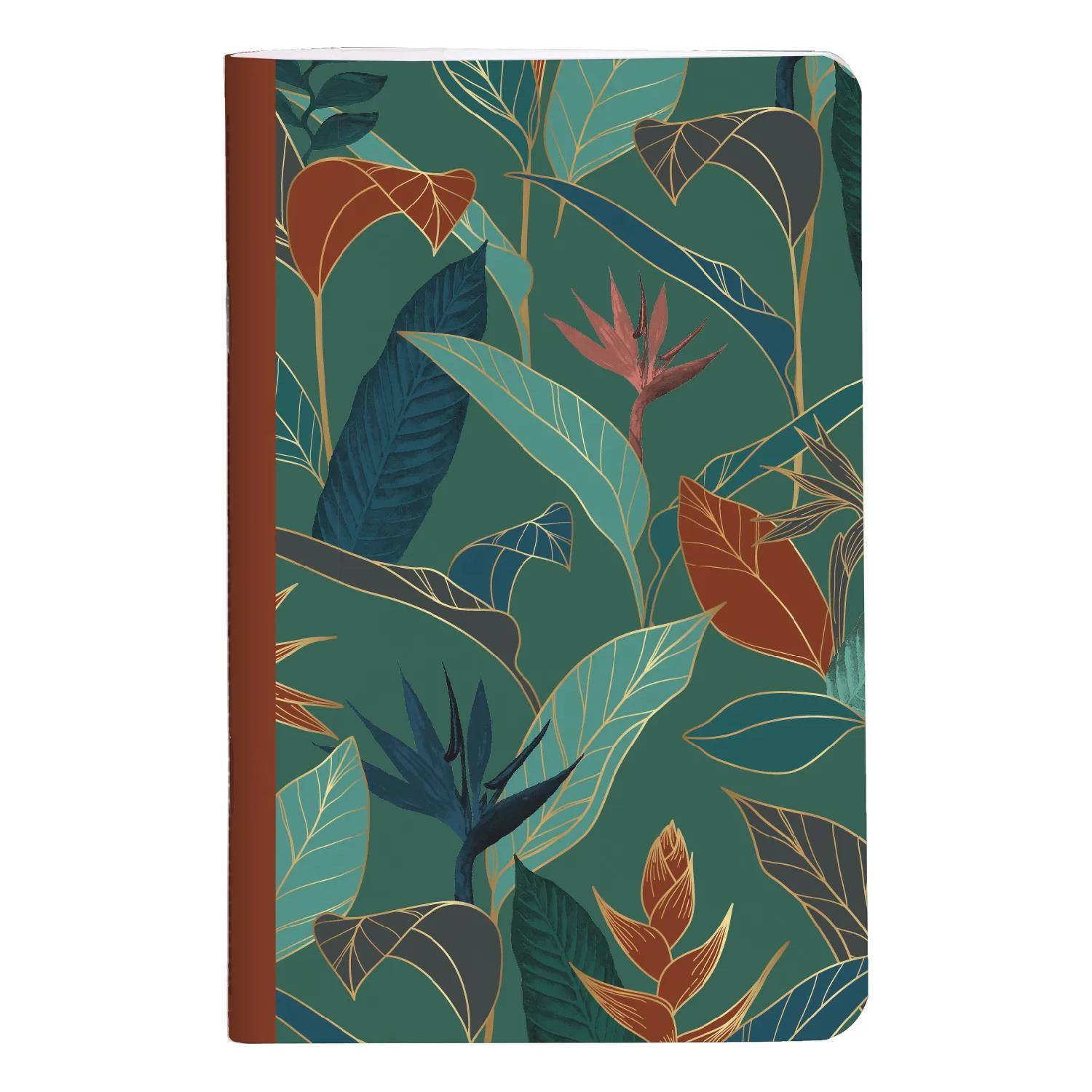 Clairefontaine 36x Gaïa bleu, Notizbuch 7,5 x 12 cm, 24 Blatt, liniert 116240C