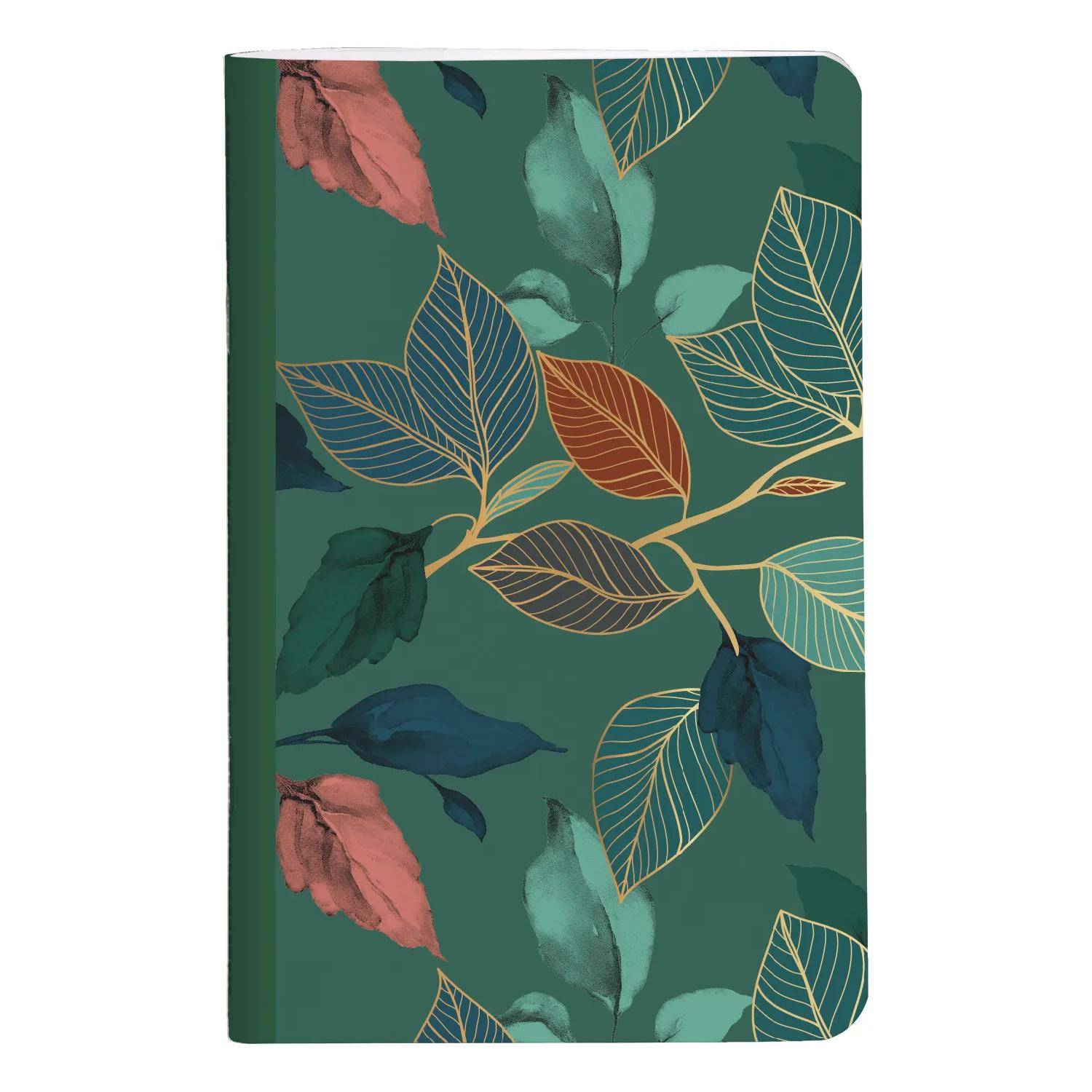 Clairefontaine 36x Gaïa bleu, Notizbuch 7,5 x 12 cm, 24 Blatt, liniert 116240C