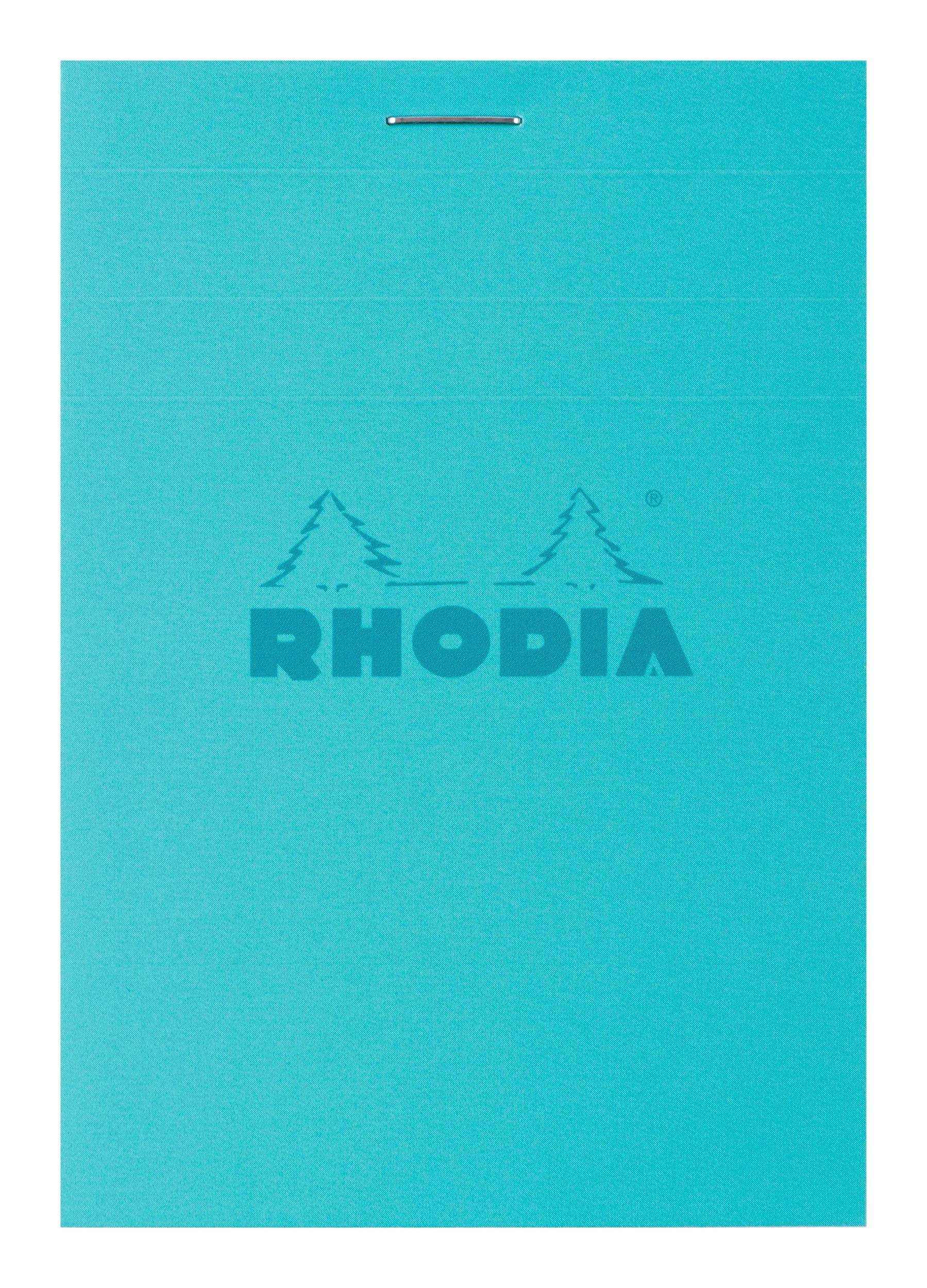 Rhodia 10x Block, COULEURS N°11 A7 7,4x10,5 cm, 80 Bl kariert Sortiert 11295C