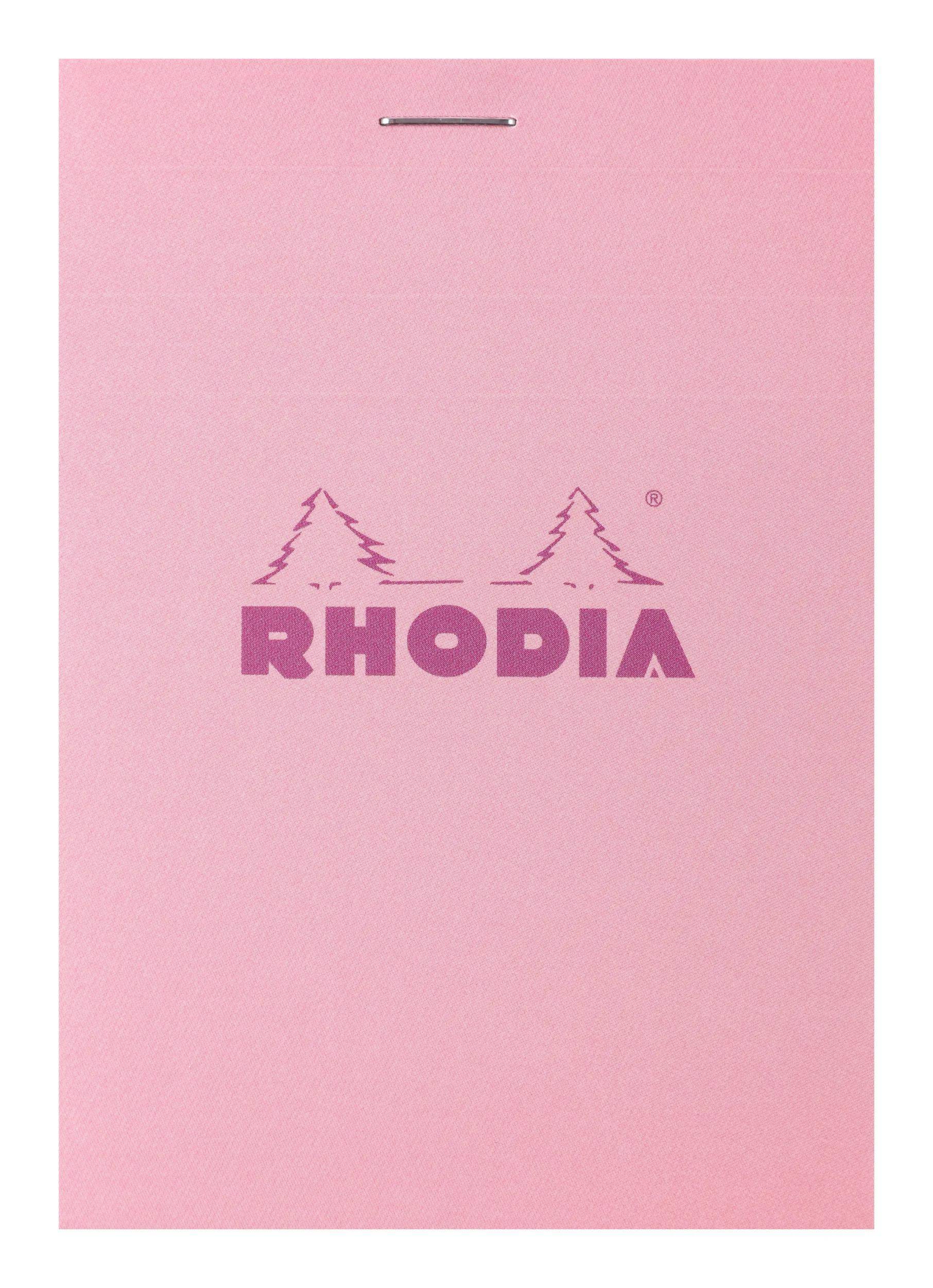 Rhodia 10x Block, COULEURS N°11 A7 7,4x10,5 cm, 80 Bl kariert Sortiert 11295C
