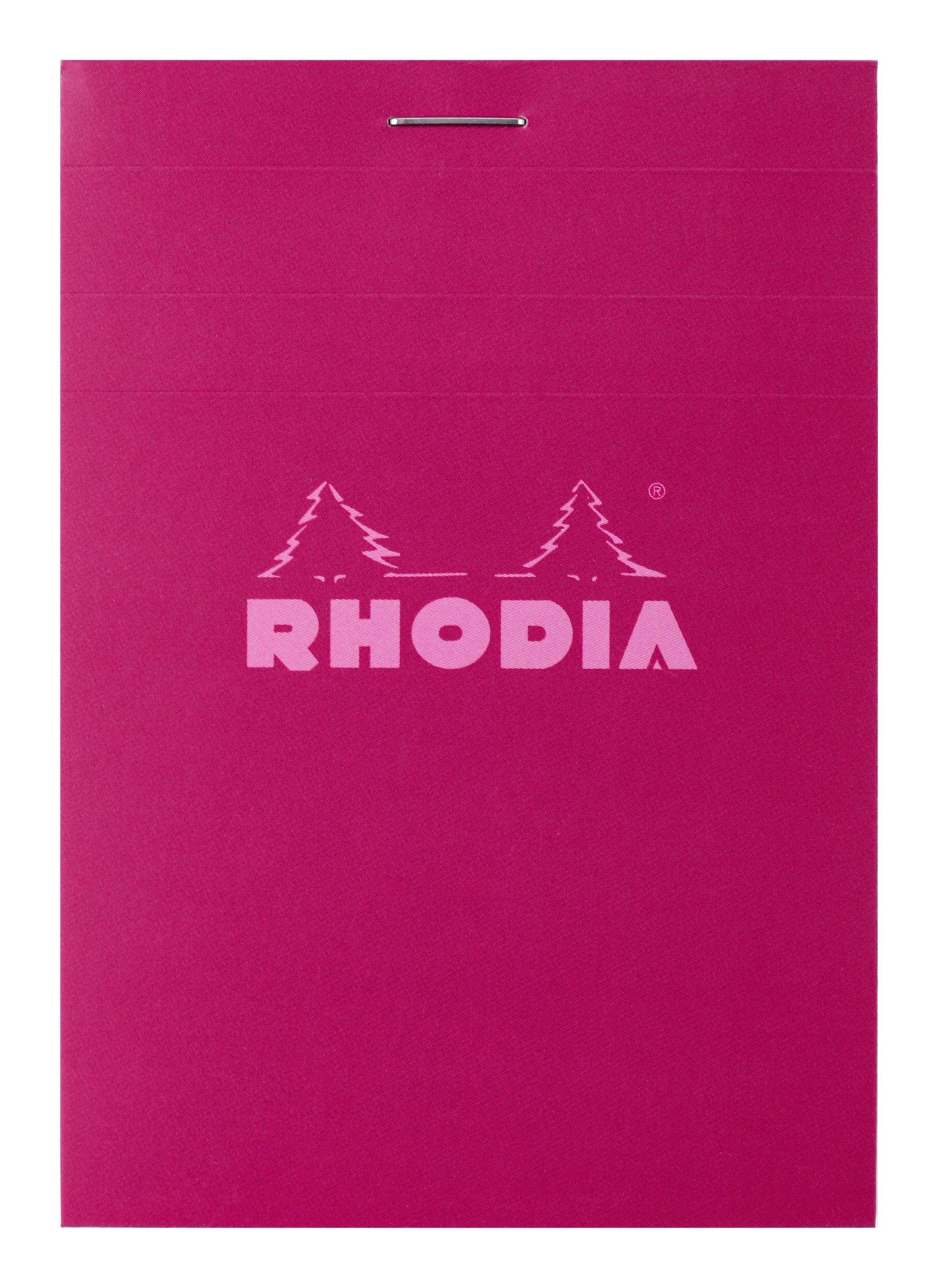 Rhodia 10x Block, COULEURS N°11 A7 7,4x10,5 cm, 80 Bl kariert Sortiert 11295C