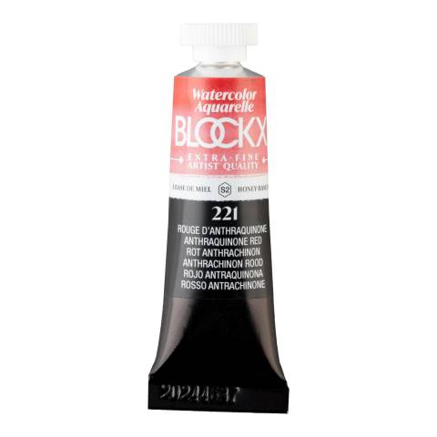 Blockx 3x Extrafeine Aquarellfarbe, Tube 15ml - Perylenviolett 44221BXC