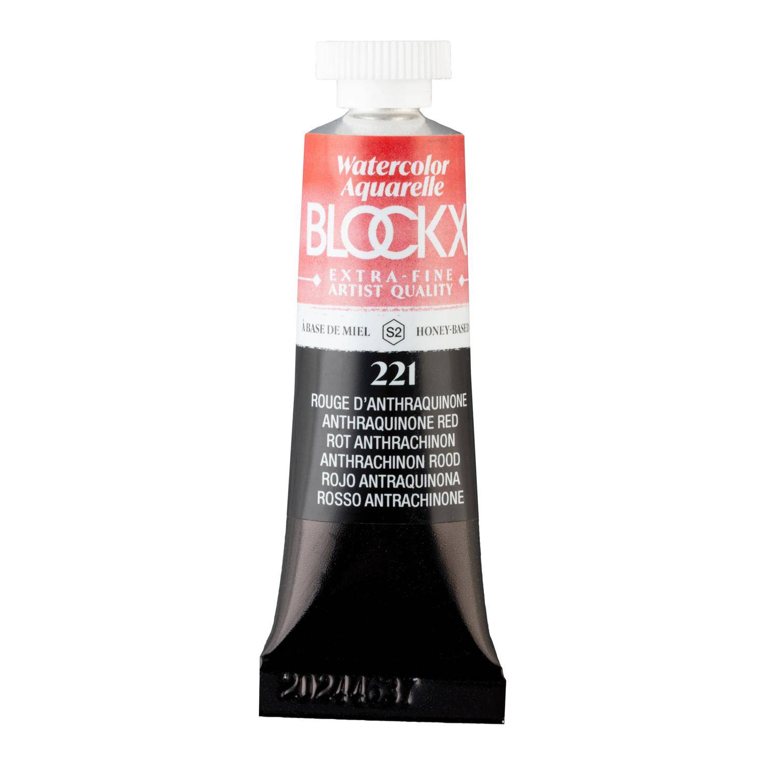 Blockx 3x Extrafeine Aquarellfarbe, Tube 5ml - Perylenviolett 43221BXC